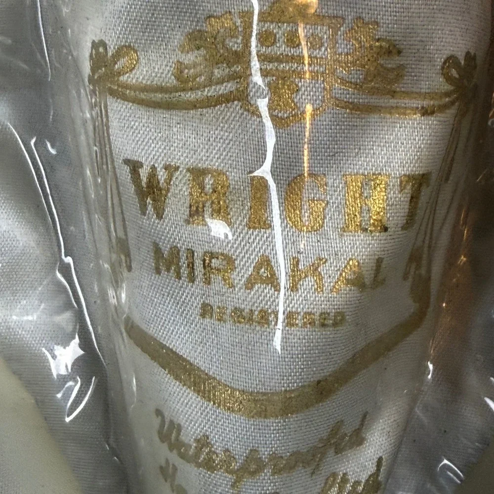 Vintage Mens Wright Mirakai Custom Made Fedora Hat Brown Wool Size 6 7/8 - Picture 6 of 13